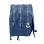 Trousse Fourre-Tout Triple Safta Bleu 21,5 x 10 x 8 cm