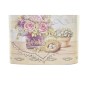 Set de pots DKD Home Decor Rose Métal Fleurs Shabby Chic (29 x 13 x 38,5 cm)