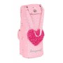 Fourre-tout Safta Rose 21 x 6 cm Coeur
