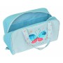 Trousse de Toilette BlackFit8 Bleu clair Papillon 31 x 14 x 19 cm