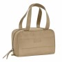 Trousse de Toilette Moos Camel Camel Rembourré 31 x 14 x 19 cm