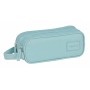 Trousse Fourre-Tout Double Safta Basic Bleu 21 x 8 x 6 cm
