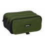 Trousse Fourre-Tout Triple Safta Dark Forest Vert 21,5 x 10 x 8 cm