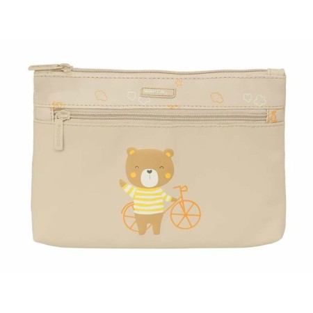 Fourre-tout Safta Beige 23 x 16 x 3 cm Ours