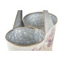 Cache-pot DKD Home Decor Rose Métal Shabby Chic (24 x 12 x 23 cm)