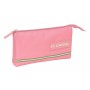 Trousse Fourre-Tout Triple El Ganso Basics Rose 22 x 12 x 3 cm