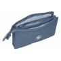 Trousse Fourre-Tout Triple El Ganso Basics Bleu 22 x 12 x 3 cm