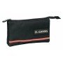 Trousse Fourre-Tout Triple El Ganso Basics Noir 22 x 12 x 3 cm