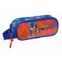 Trousse Fourre-Tout Double Sonic Prime 21 x 8 x 6 cm