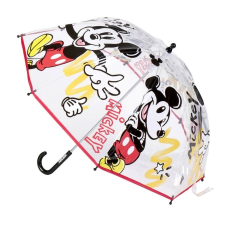 Parapluie Mickey Mouse Transparent Ø 71 cm