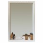 Miroir mural DKD Home Decor Bois Blanc Maisons (36 x 4 x 60 cm)