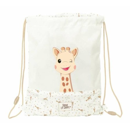 Sac à dos serré par des ficelles Sophie la Girafe 26 x 34 x 1 cm