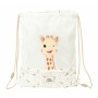 Sac à dos serré par des ficelles Sophie la Girafe 26 x 34 x 1 cm