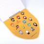 Ensemble de Papeterie Harry Potter Rouge Cahier (30 x 30 x 1 cm)