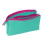 Trousse d'écolier Safta Verde mint 22 x 12 x 3 cm