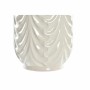 Vase DKD Home Decor Porcelaine Gris Beige (16 x 16 x 34 cm) (2 Unités)