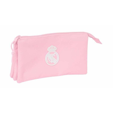 Trousse Fourre-Tout Triple Real Madrid C.F. 22 x 12 x 3 cm