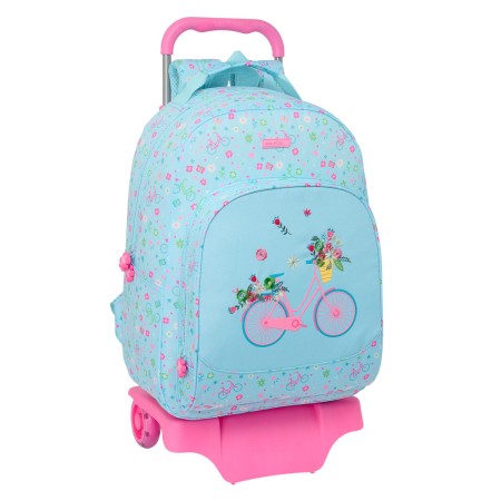 Cartable à roulettes Safta Bicicleta 32 x 42 x 15 cm