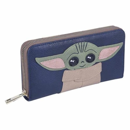 Portefeuille The Mandalorian 2600001179_ 19,0 x 2,5 x 10,0 cm Bleu foncé