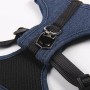 Harnais pour Chien Batman Bleu