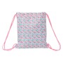 Sac à dos serré par des ficelles Safta Flores 35 x 40 x 1 cm