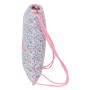 Sac à dos serré par des ficelles Safta Flores 35 x 40 x 1 cm
