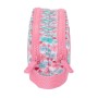 Portatodo Doble Safta Flores 21 x 8 x 6 cm