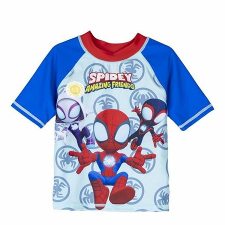 Camiseta de Baño Spidey Rojo