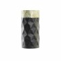 Vase DKD Home Decor Noir Doré Métal Bicolore Arabe (16 x 16 x 91 cm)