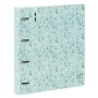 Carpeta de anillas Safta Light blue flowers