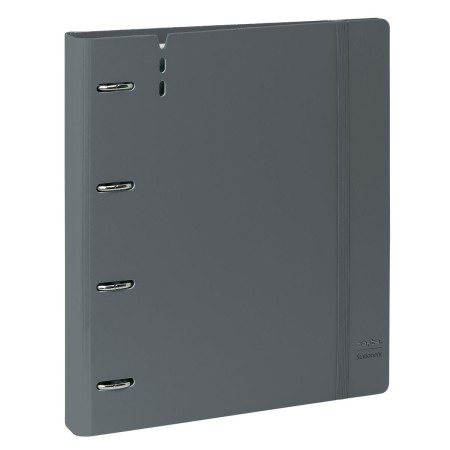 Reliure à anneaux Safta Dark grey Gris foncé