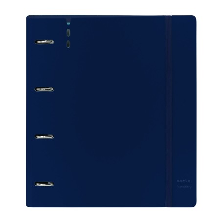 Reliure à anneaux Safta Dark blue Bleu foncé