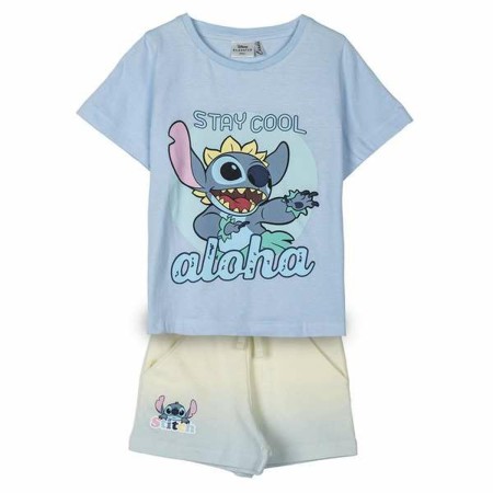 Ensemble de Vêtements Stitch Bleu clair