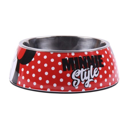Mangeoire pour chiens Minnie Mouse Rouge Mélamine 180 ml