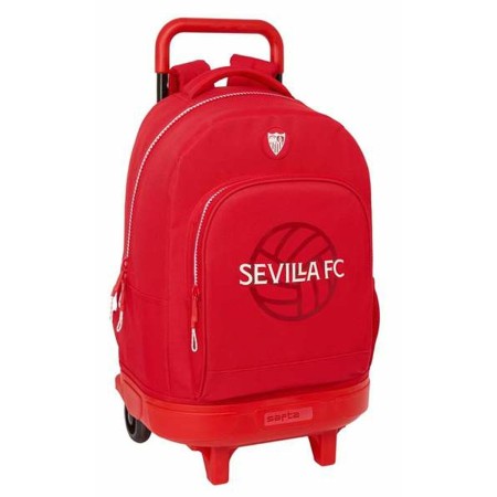Cartable à roulettes Sevilla Fútbol Club 33 x 45 x 22 cm