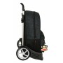 Cartable à roulettes Paul Frank 30 x 46 x 14 cm Noir