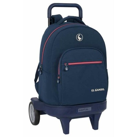 Mochila Escolar con Ruedas El Ganso 33 x 45 x 22 cm