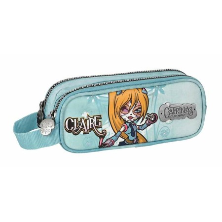 Trousse d'écolier Catrinas Claire 21 x 8 x 6 cm Multicouleur