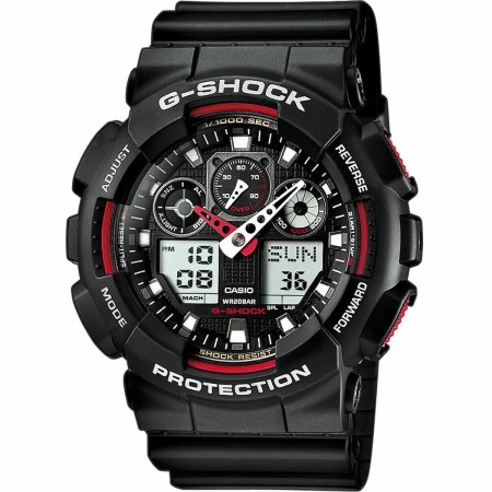 Reloj Hombre Casio G-Shock GA-100-1A4ER Negro (Ø 51 mm)