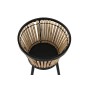 Cache-pot DKD Home Decor Naturel Noir Métal Rotin (30 x 30 x 55 cm)