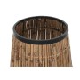 Cache-pot DKD Home Decor Naturel Noir Métal Rotin (40 x 40 x 82 cm)