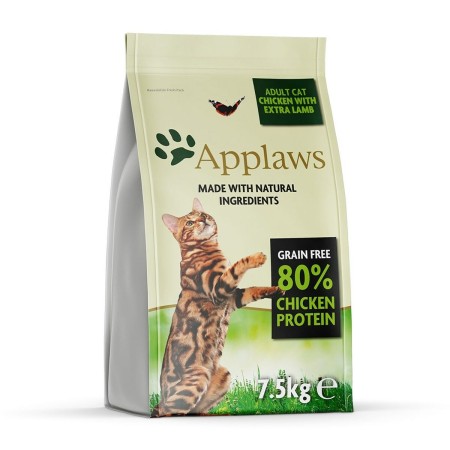 Comida para gato Applaws                 Adulto Pollo Cordero 7,5 kg