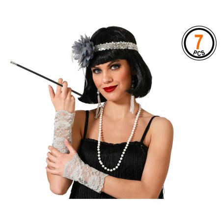 Ensemble d'accessoires de costume Danseuse de Cabaret 7 Pièces