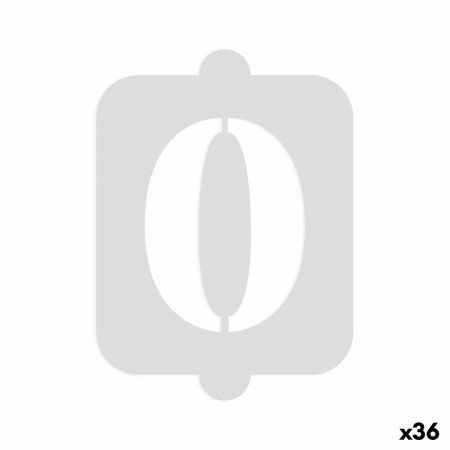Gabarit de gâteau Algon Numéro 0 (36 Unités)