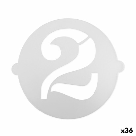 Gabarit de gâteau Algon 25 cm Numéro 2 (36 Unités)