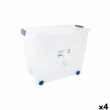 Boîte de rangement avec roues Tontarelli 59 x 38'5 x 47'5 cm (4 Unités)