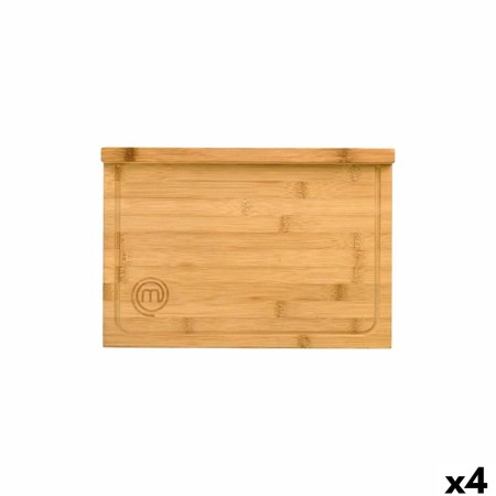 Planche à découper MasterChef ENCIMERA 38,5 x 26,5 x 1,5 cm + 2 cm (4 Unités)