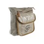 Sac bandoulière DKD Home Decor Étoile Vintage Gris Marron Clair (34 x 8 x 28 cm)