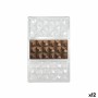 Moule à pâtisserie Quttin CHOCOLATE 27,5 x 17,5 x 2,5 cm (12 Unités)