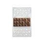 Moule à pâtisserie Quttin CHOCOLATE 27,5 x 17,5 x 2,5 cm (12 Unités)
